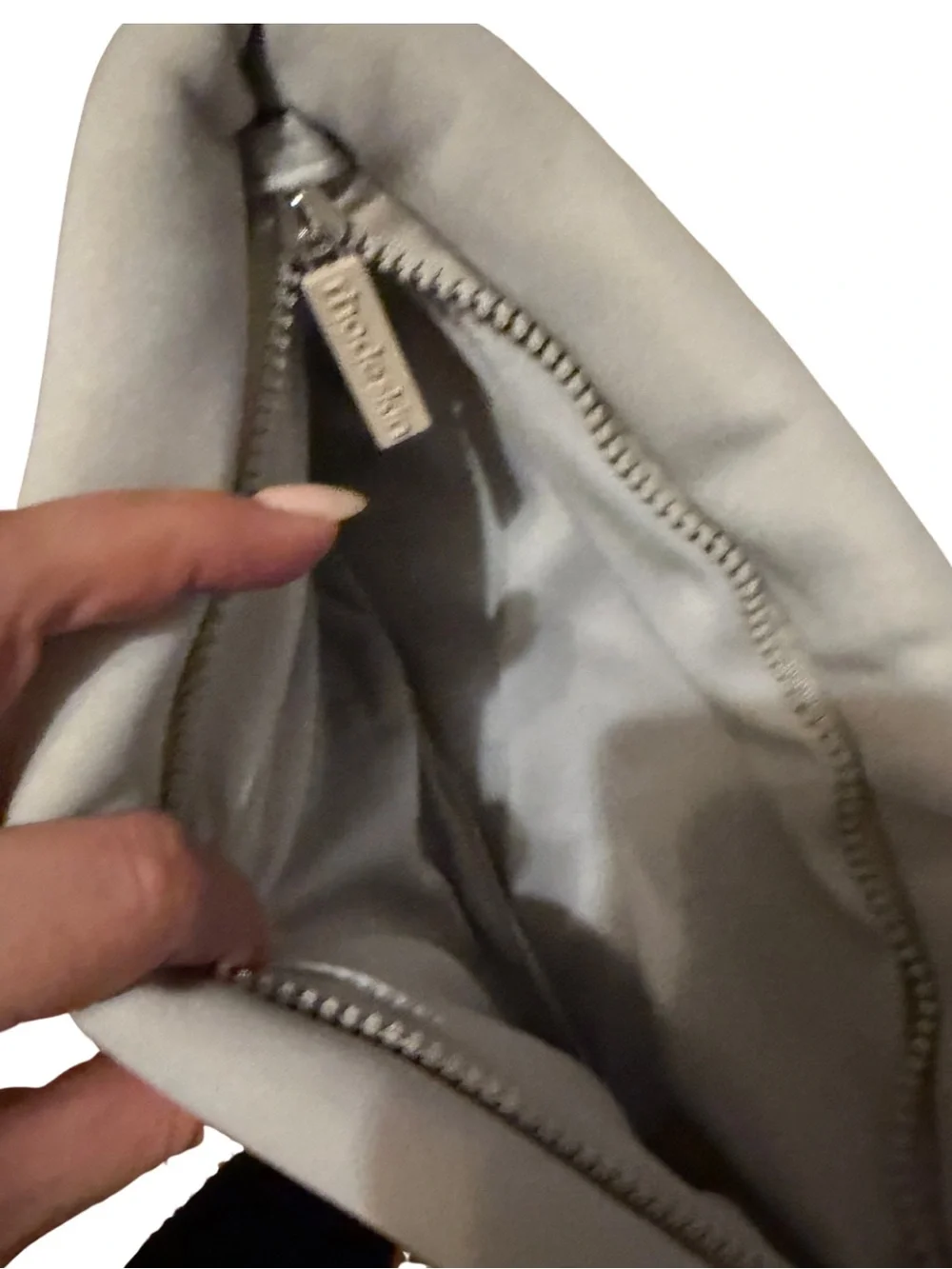 rhode Bubble Pouch Only from Travel Set - Light Gray